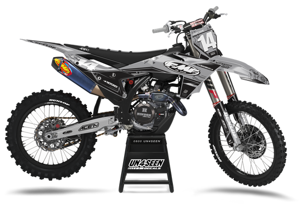 KTM Equalizer Grey Graphic Kit - SX SXF XC XCF EXC EXCF Models | All Years