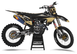 KTM Sneekers Tan Graphic Kit - SX SXF XC XCF EXC EXCF Models | All Years