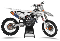 KTM Teso Grey Graphic Kit - SX SXF XC XCF EXC EXCF Models | All Years