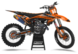 KTM Sand Orange Graphic Kit - SX SXF XC XCF EXC EXCF Models | All Years
