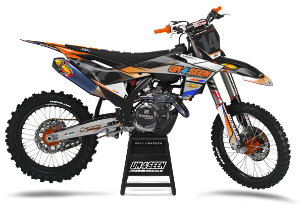 KTM Urban Grey Graphic Kit - SX SXF XC XCF EXC EXCF Models | All Years