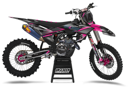 KTM Warrior Pink Graphic Kit - SX SXF XC XCF EXC EXCF Models | All Years