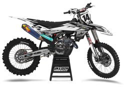 KTM Pulse Grey Graphic Kit - SX SXF XC XCF EXC EXCF Models | All Years