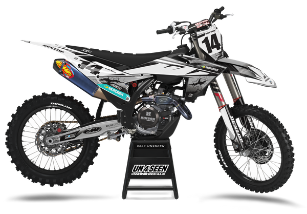 KTM Pulse Grey Graphic Kit - SX SXF XC XCF EXC EXCF Models | All Years