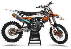 KTM Pulse Orange Graphic Kit - SX SXF XC XCF EXC EXCF Models | All Years