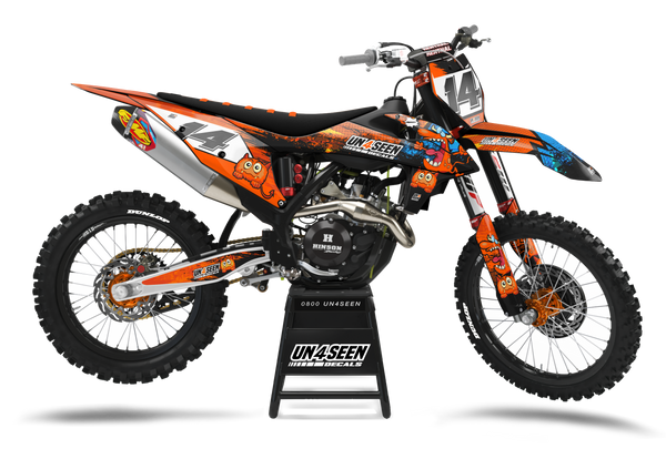 KTM Moaning Monsters Graphics Kit -   Sneaky & Dopey