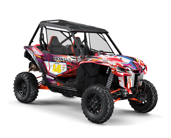 Honda Talon UTV Graphics Kit - Fire