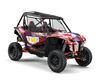 Honda Talon UTV Graphics Kit - Fire