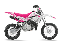 Kawasaki Sublime Pink Graphic Kit - KK KXF KDX KLX Models | All Years