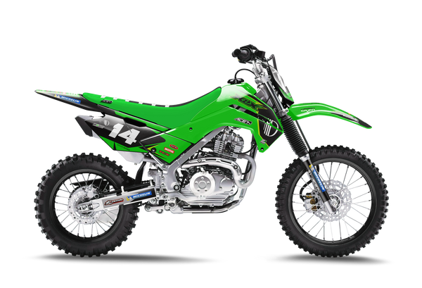 Kawasaki Punch Graphic Kit - KK KXF KDX KLX Models | All Years