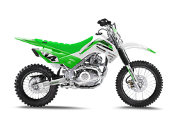 Kawasaki Sublime Green Graphic Kit - KK KXF KDX KLX Models | All Years