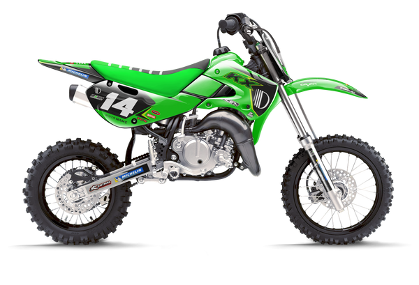 Kawasaki Punch Graphic Kit - KK KXF KDX KLX Models | All Years