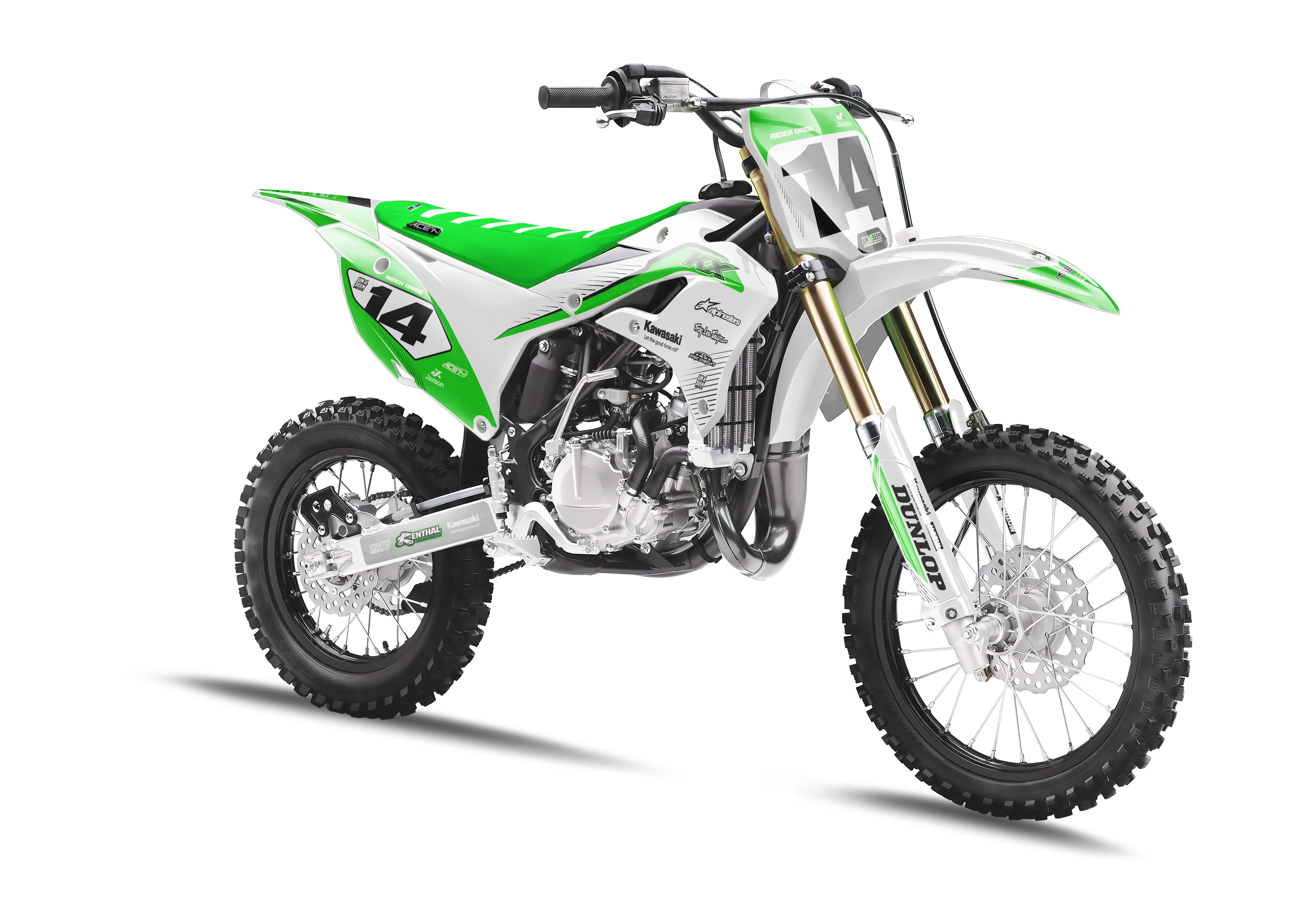Kx85 Graphics KX85 Graphics Kit - Sublime Green New Zealand