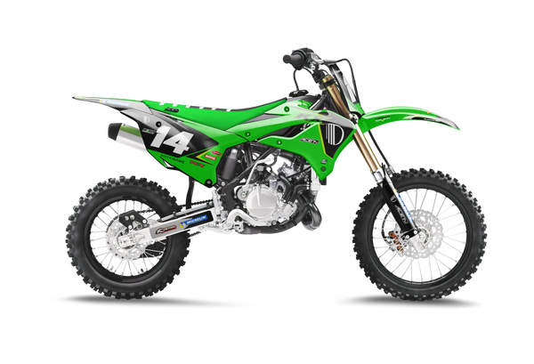 Kawasaki Punch Graphic Kit - KK KXF KDX KLX Models | All Years