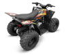 Yamaha YFZ50-90Graphics - Quik Orange