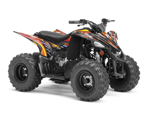 Yamaha YFZ50-90Graphics - Quik Orange