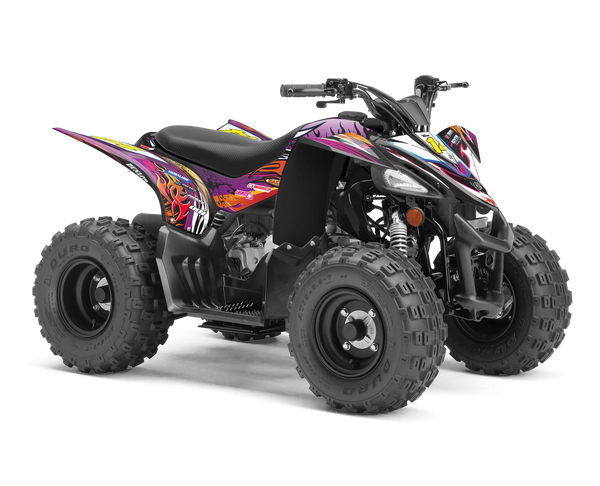 Yamaha YFZ50-90 Graphics - Fire