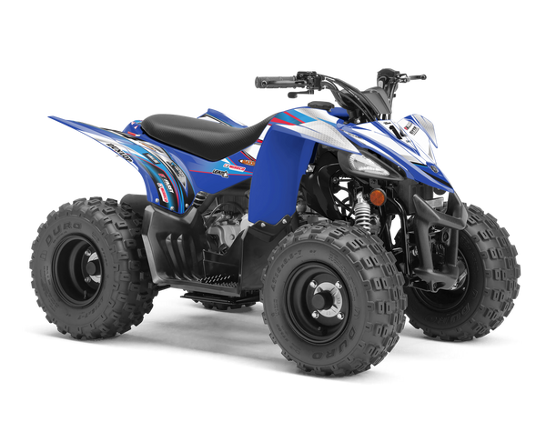 Yamaha YFZ50-90 Graphics - Sharpe Red