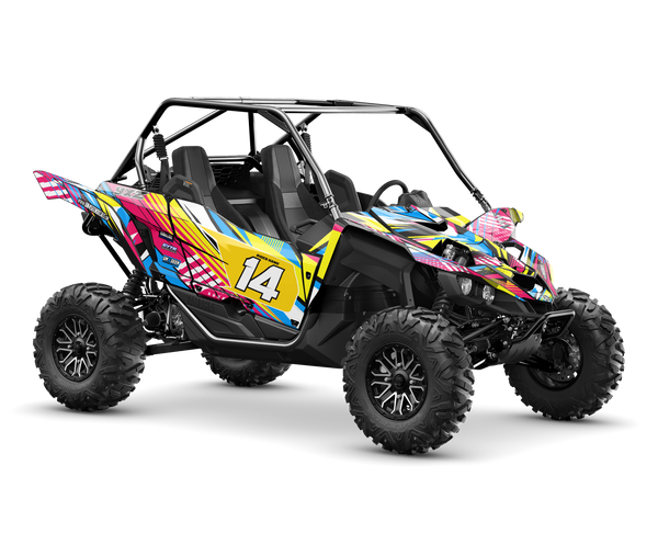 Yamaha YXZ1000 UTV Graphics Kit - Retro