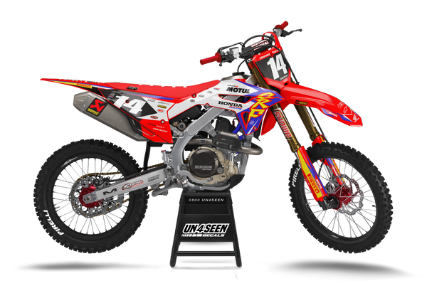 Honda Cobie Bourke Replica Graphic Kit - CRF CR XR Models | All Years