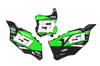 Kawasaki Number Background Decals - Rise