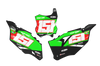 Kawasaki Number Background Decals - Rise