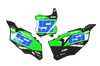 Kawasaki Number Background Decals - Rise