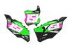 Kawasaki Number Background Decals - Rise