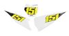 KTM Number Background Decals - Winged