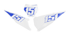 KTM Number Background Decals - Winged