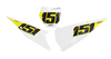 KTM Number Background Decals - Winged