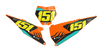 KTM Number Background Decals - Claw