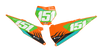 KTM Number Background Decals - Claw