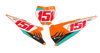 KTM Number Background Decals - Claw