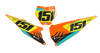 KTM Number Background Decals - Claw