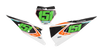 KTM Number Background Decals - Pro Stock