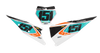 KTM Number Background Decals - Pro Stock