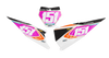 KTM Number Background Decals - Pro Stock