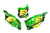 Kawasaki Number Background Decals - Dots