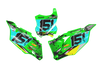 Kawasaki Number Background Decals - Dots