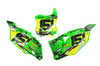 Kawasaki Number Background Decals - Dots