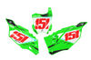 Kawasaki Number Background Decals - Loops