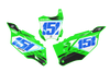 Kawasaki Number Background Decals - Loops