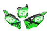 Kawasaki Number Background Decals - Loops