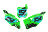 Kawasaki Number Background Decals - Loops