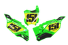 Kawasaki Number Background Decals - Loops