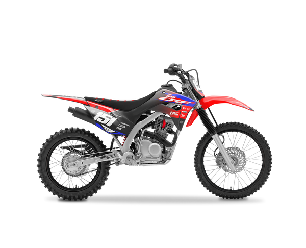 Honda Spider Blue Graphic Kit - CRF CR XR Models | All Years