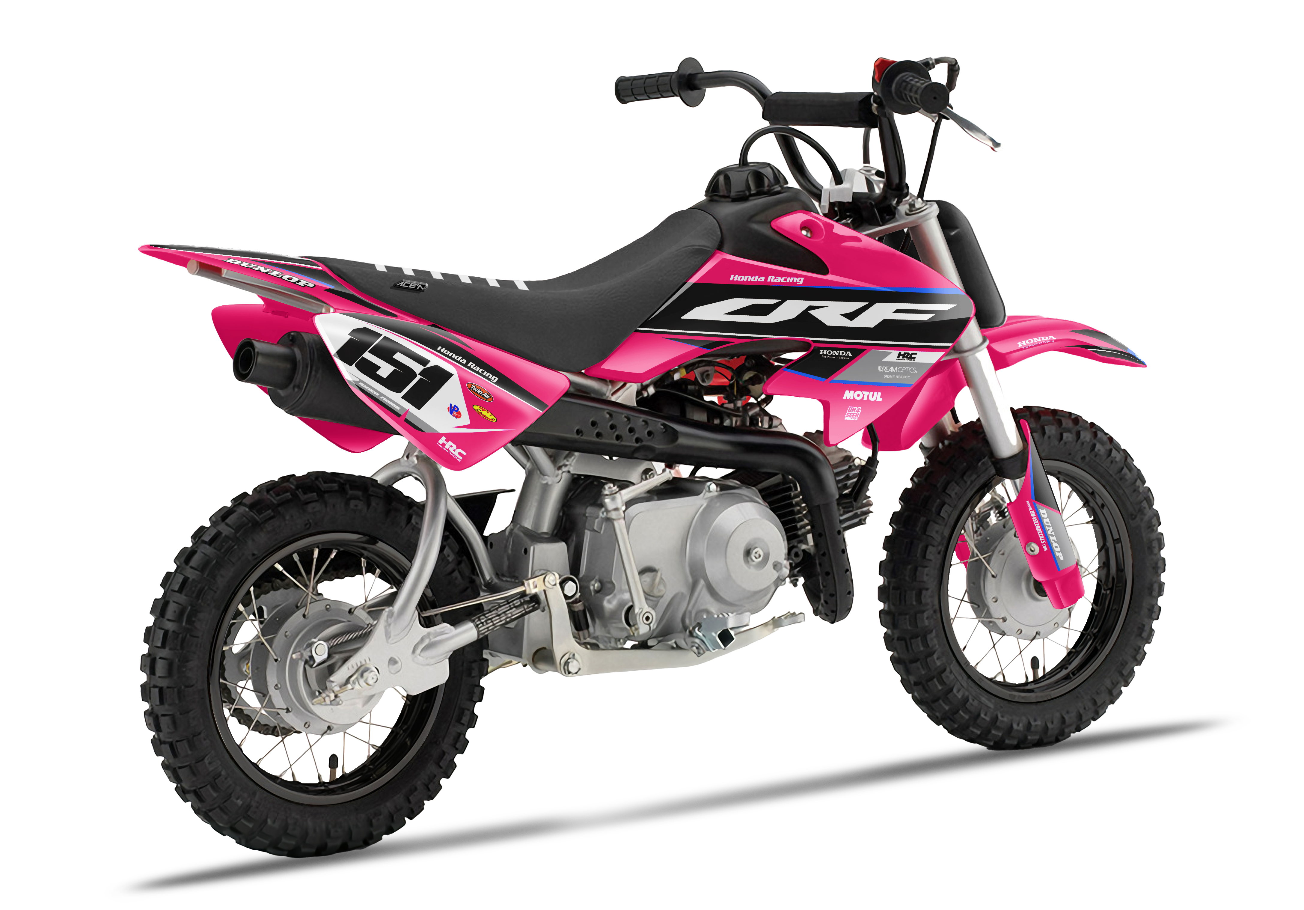 Crf50 Graphics Kit Classic Pink New Zealand