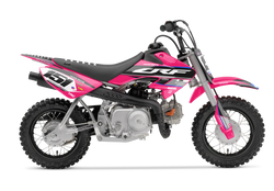 Honda Classic Pink Graphic Kit - CRF CR XR Models | All Years