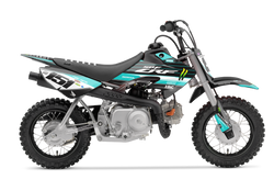 Honda Fork Aqua Graphic Kit - CRF CR XR Models | All Years